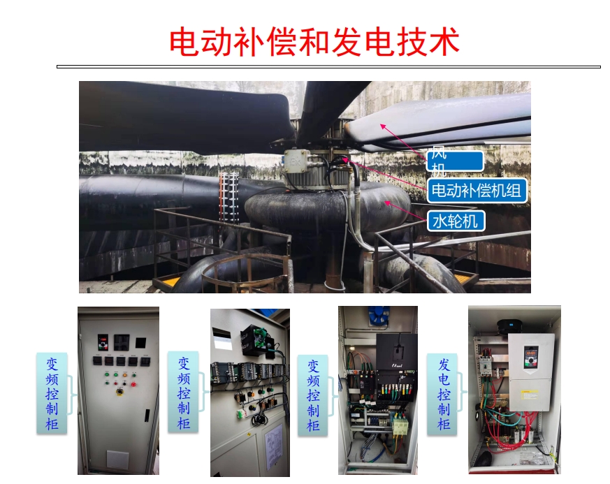 水轮机冷却塔电动补偿和发电技术